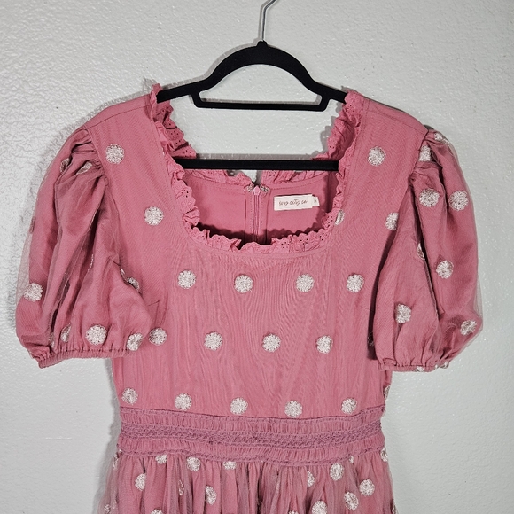 Ivy City Co Zoey Dress In Fairytail Floral Size M - Picture 2 of 12